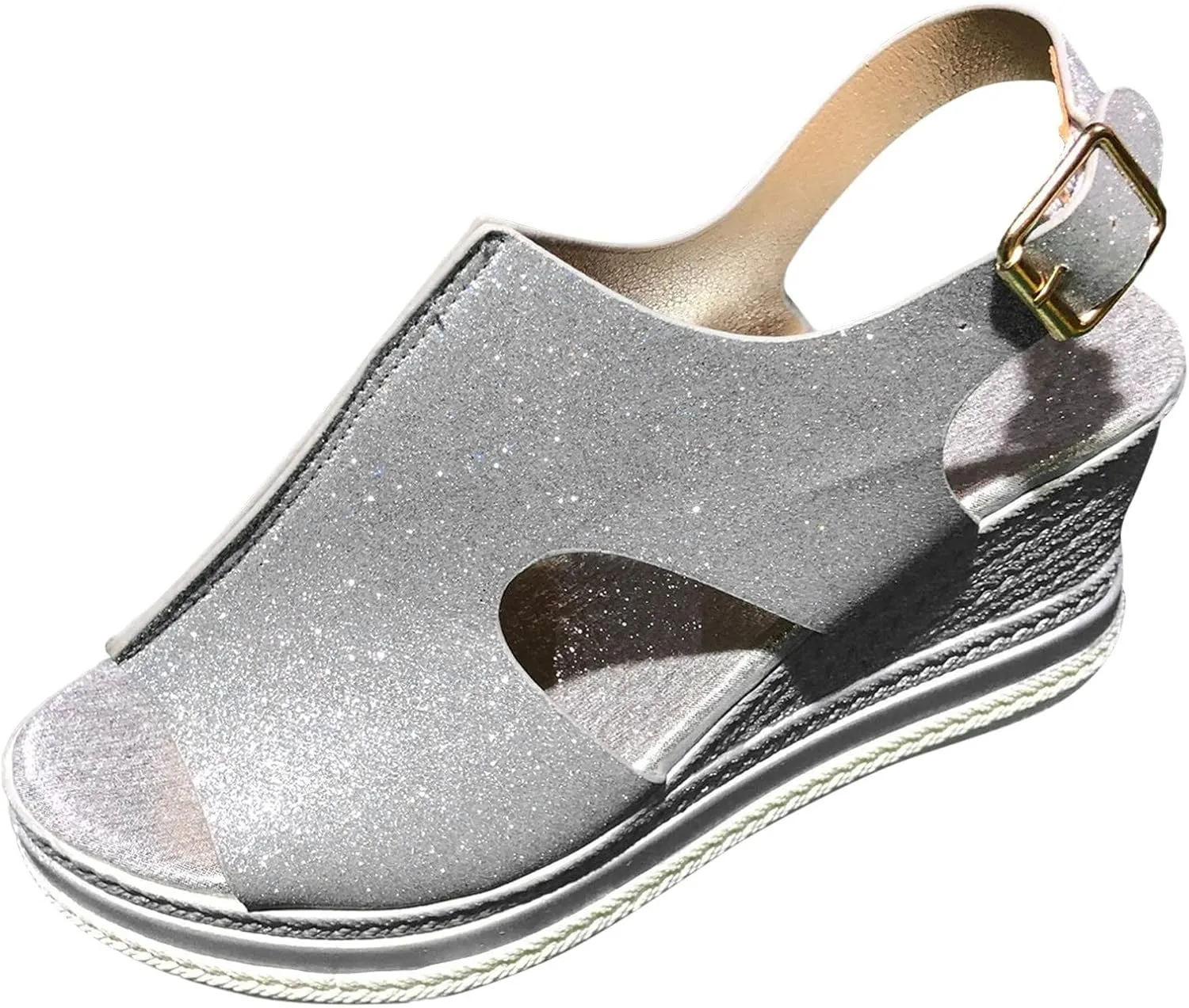 Orthopedic Sandals for Women Low Heel Dressy Sandals Outdoor Adjustable Hot Summer Anti Slip Summer Shoes