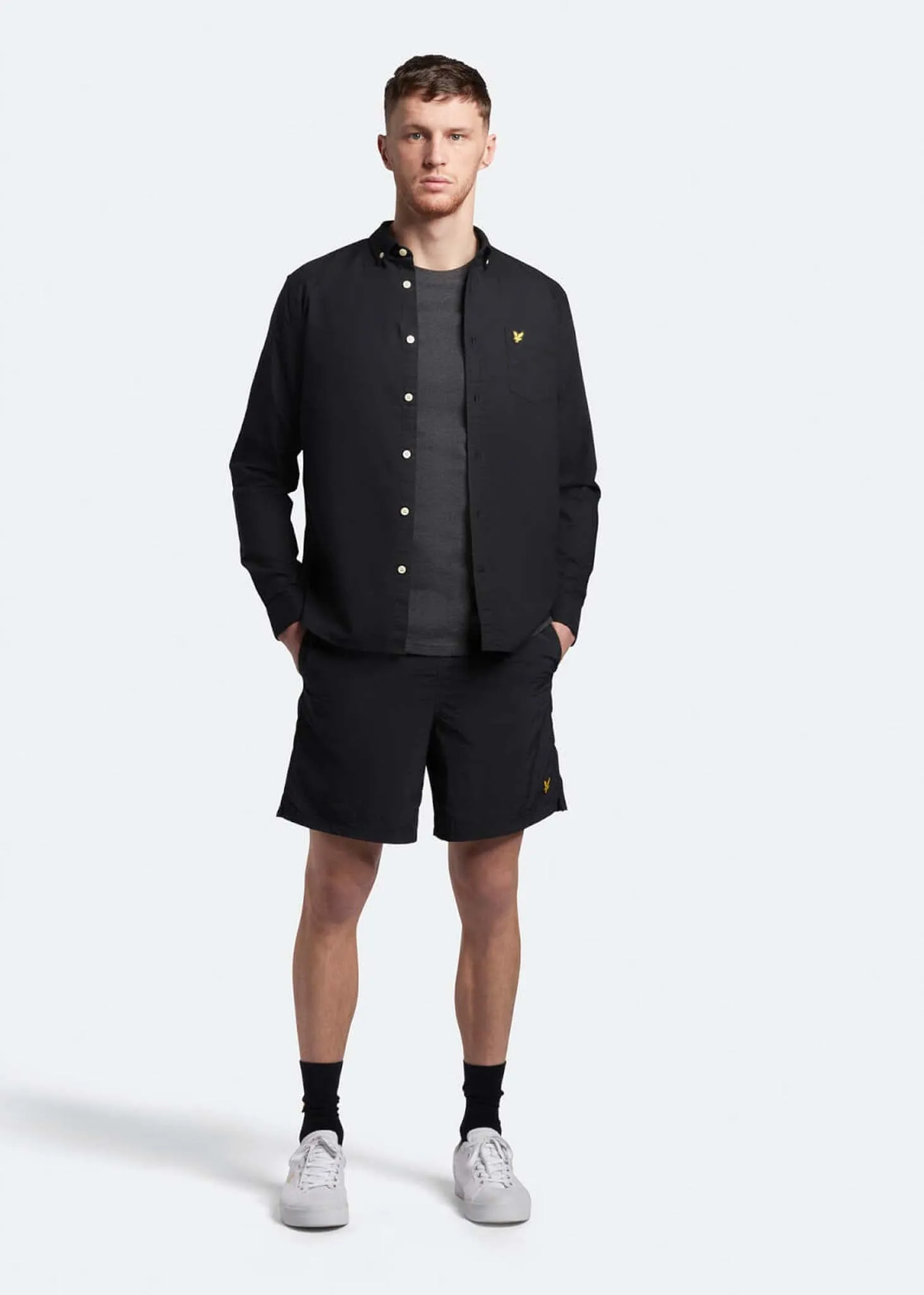Oxford shirt - jet black