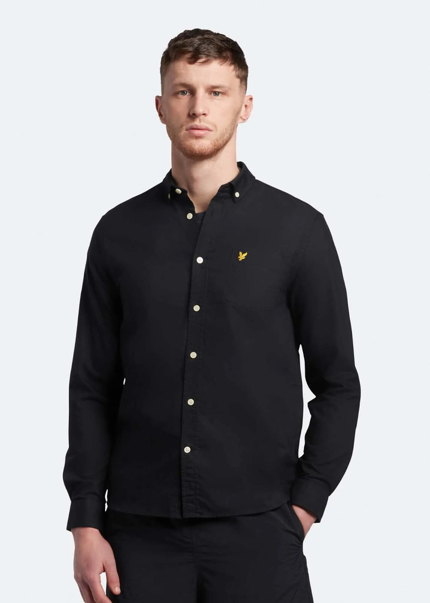 Oxford shirt - jet black