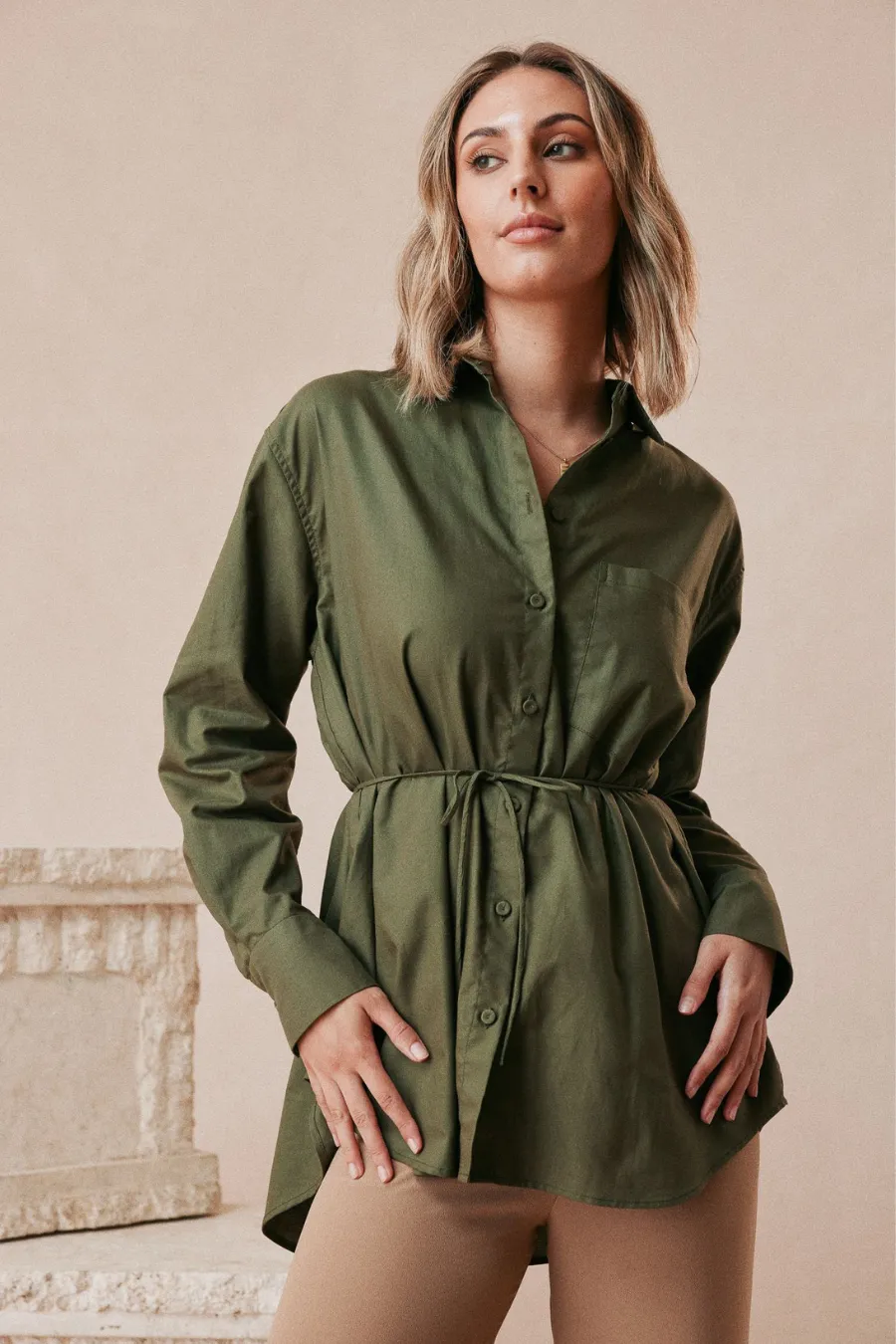 Oxford Shirt Khaki