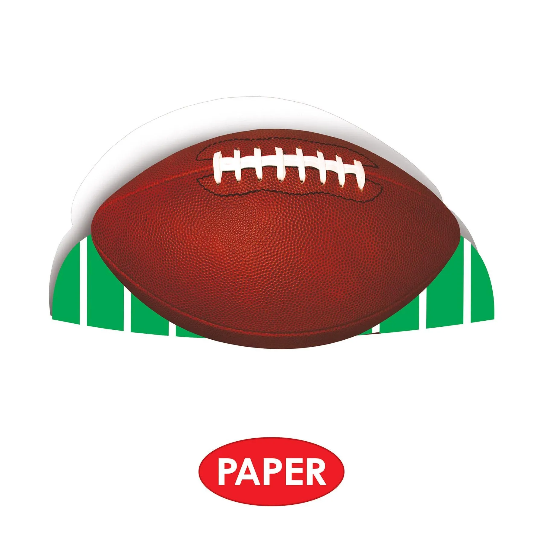 Printed Football Party Hat