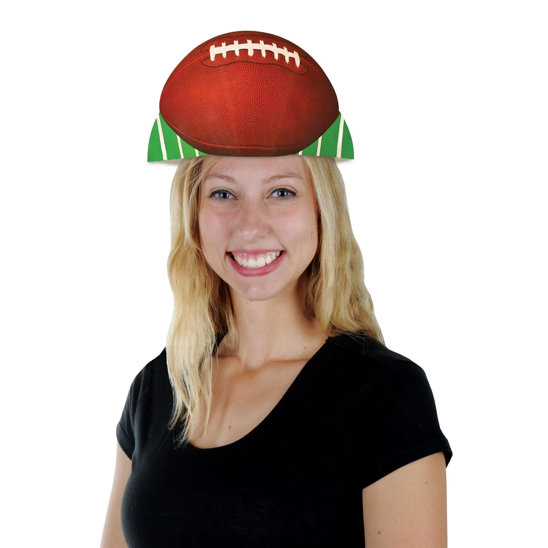 Printed Football Party Hat
