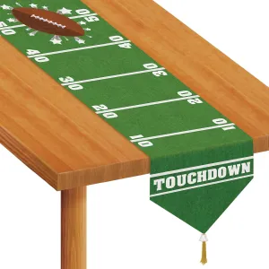 Printed Game Day Football Party Paper Table Runner
