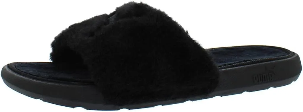 PUMA Unisex-Child Cool Cat Fluffy Slide Sandal