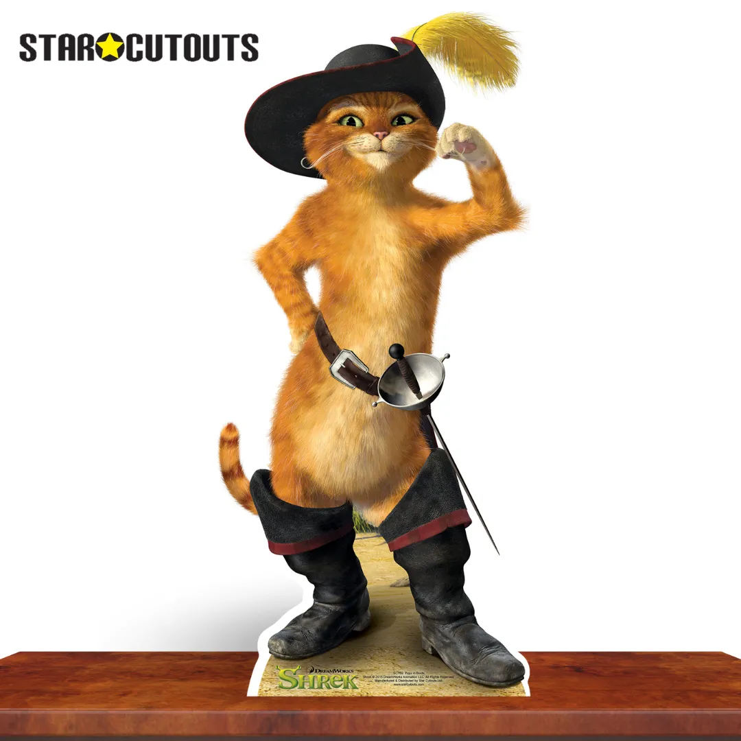 Puss in Boots Cardboard Cutout