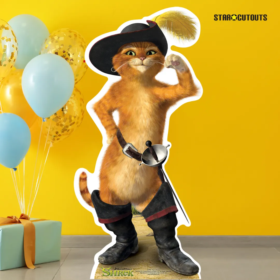 Puss in Boots Cardboard Cutout
