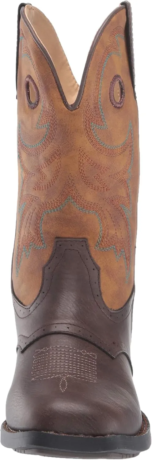 ROPER Little Kids Daniel Square Toe Tan Boots