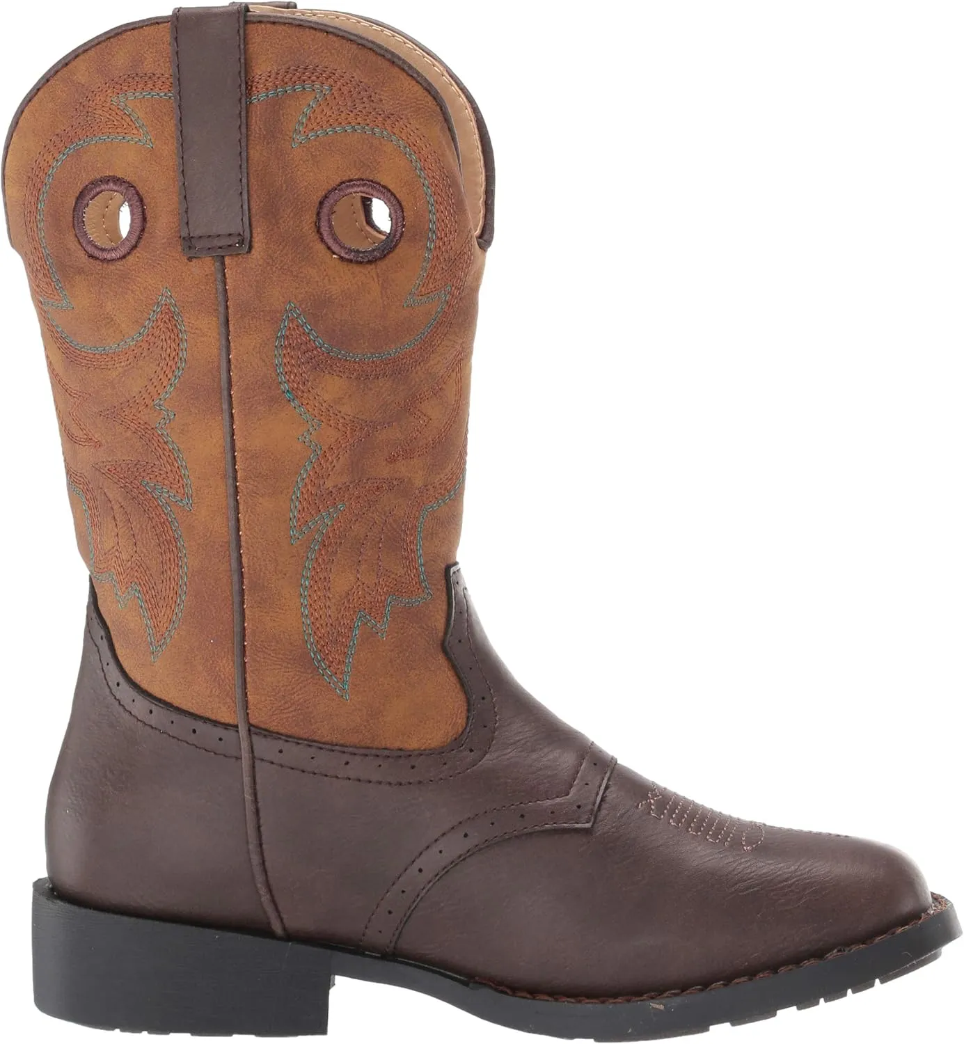 ROPER Little Kids Daniel Square Toe Tan Boots