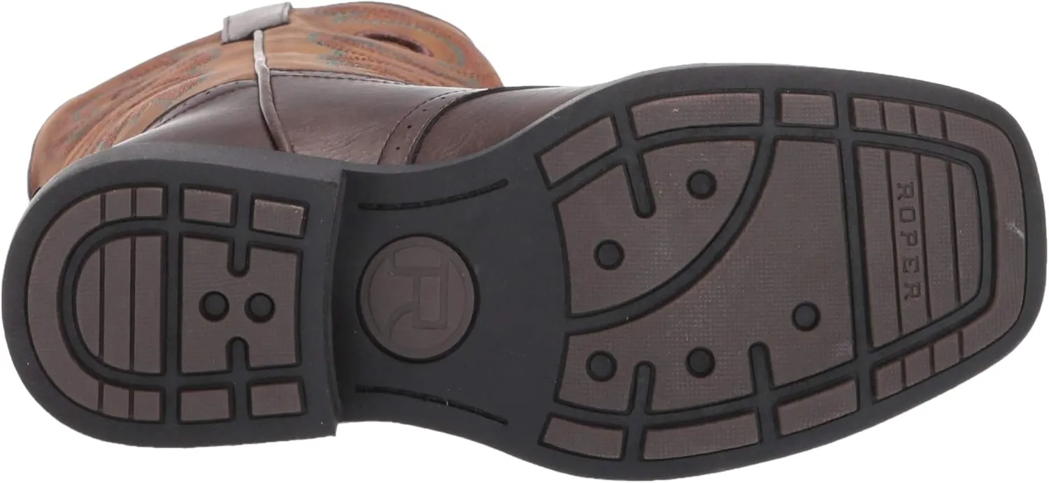 ROPER Little Kids Daniel Square Toe Tan Boots