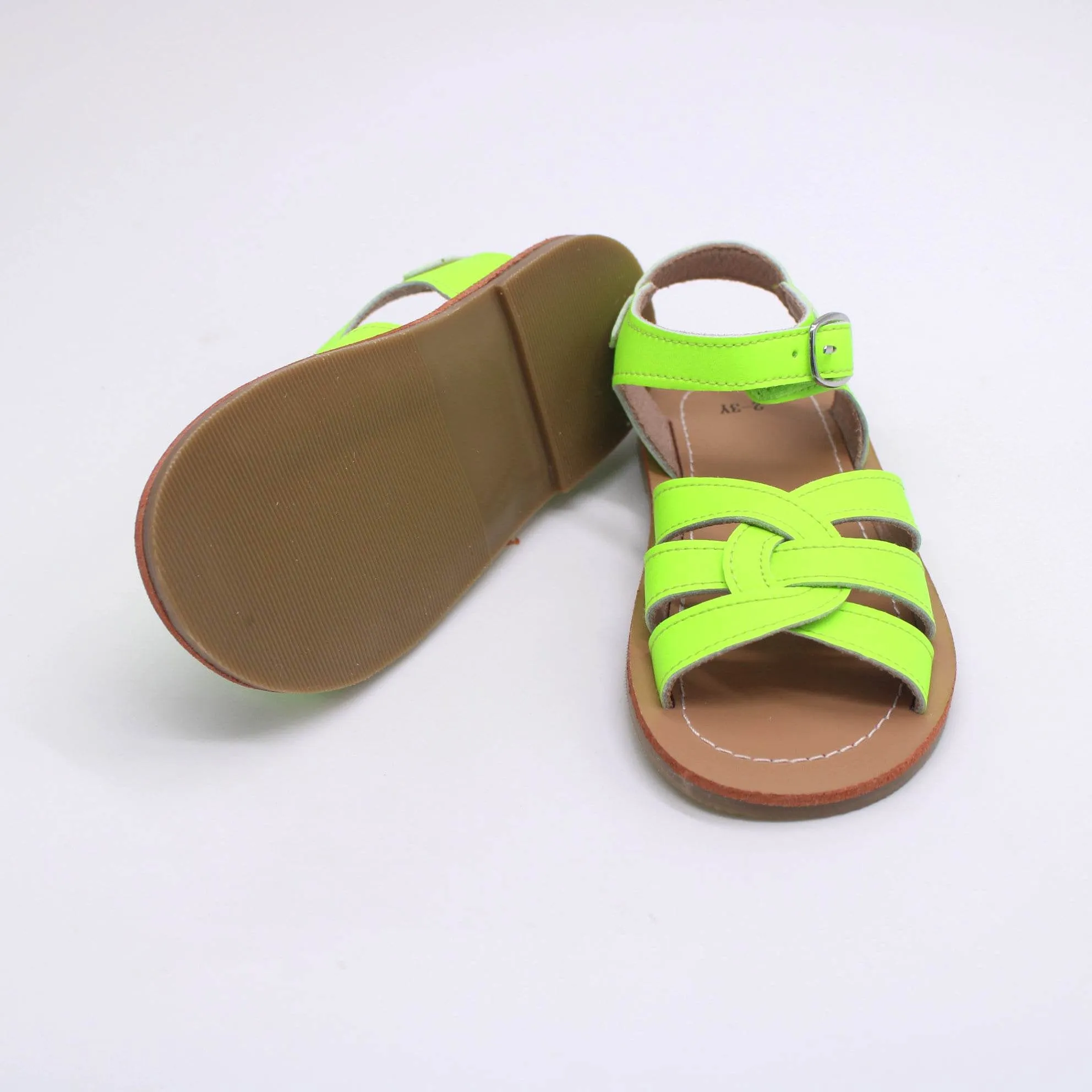 RTS: Vegan Leather Strappy Sandals