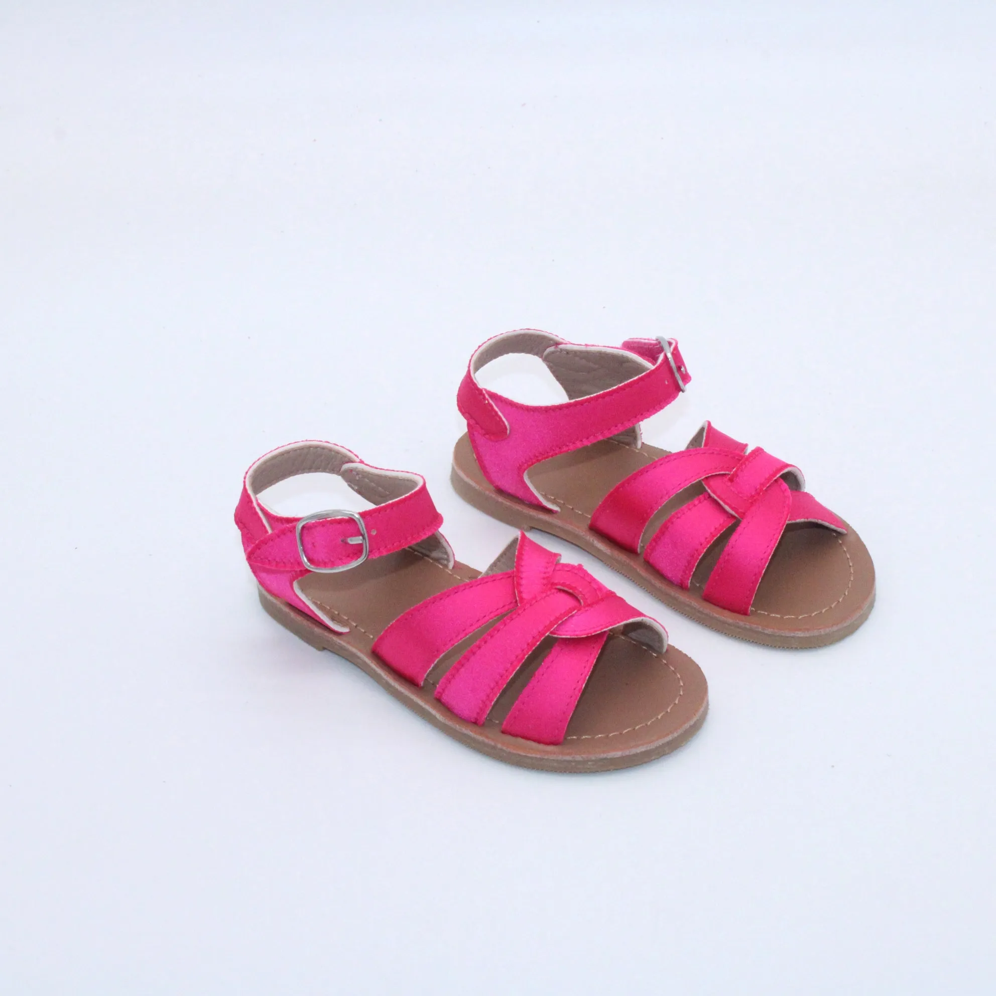 RTS: Vegan Leather Strappy Sandals