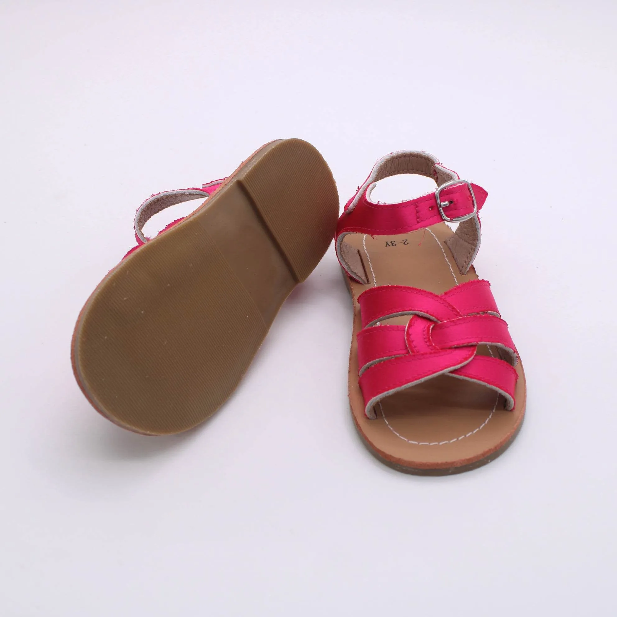 RTS: Vegan Leather Strappy Sandals