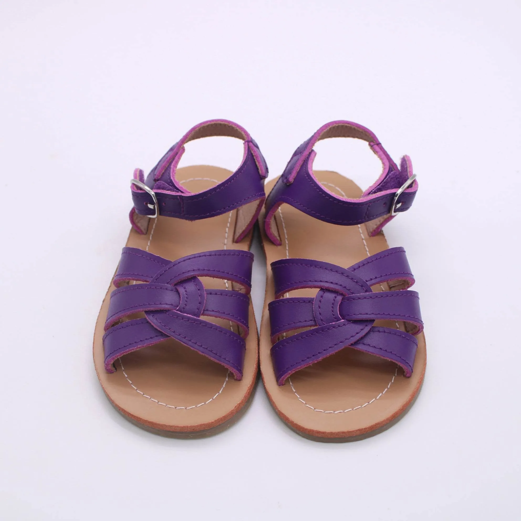 RTS: Vegan Leather Strappy Sandals
