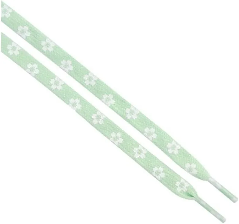 Shoelaces Plate Flat Little Daisies Shoe Laces High-top Canvas Sneakers Sport Running Shoe Strings Outdoor Climbing (Color : Lace3 07, Length : 140CM)