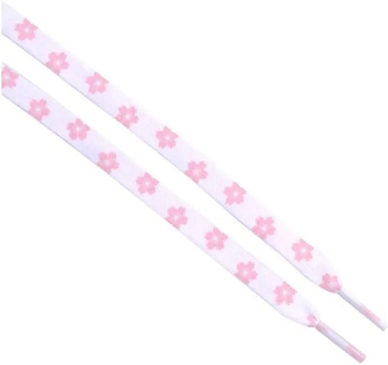 Shoelaces Plate Flat Little Daisies Shoe Laces High-top Canvas Sneakers Sport Running Shoe Strings Outdoor Climbing (Color : Lace3 07, Length : 140CM)
