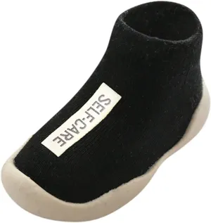 Shoes for Girls, 1-5 Years Kids Toddler Boys Girls Sock Shoes Anti-Slip Knitted Warm First Walkers Shoes Walking Shoes