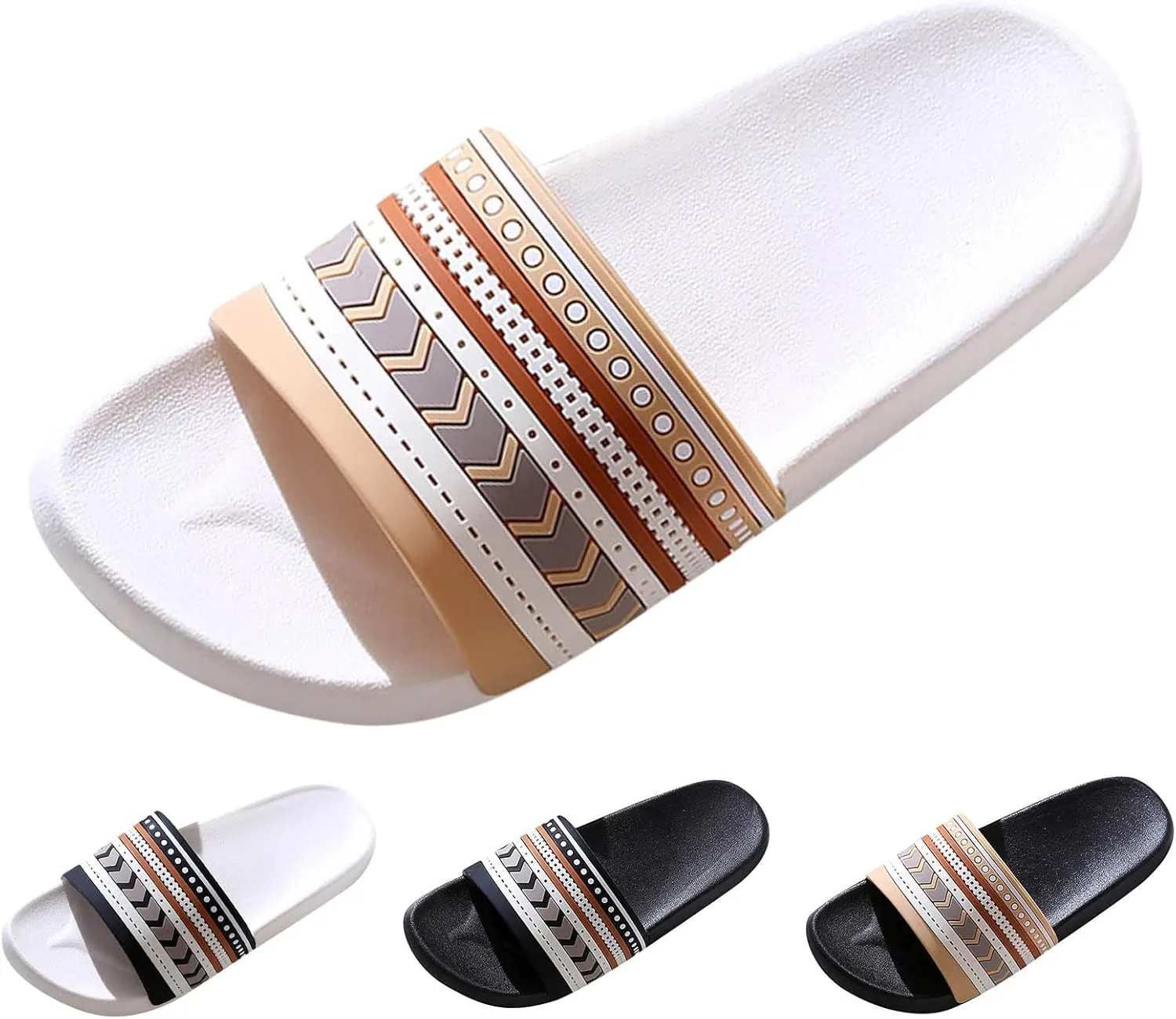Shower Sandals Waterproof Slippers for Women Shower Shoes for Living Room Pool Beach Spa Public Showers
