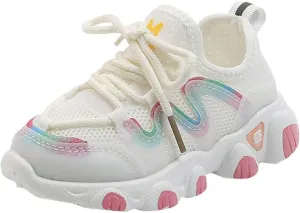 Size 6 Tennis Shoes Toddler Lace Infant Kids Toddler Up Breathable Girls Mesh Baby Toddler Slip on Shoes Boys