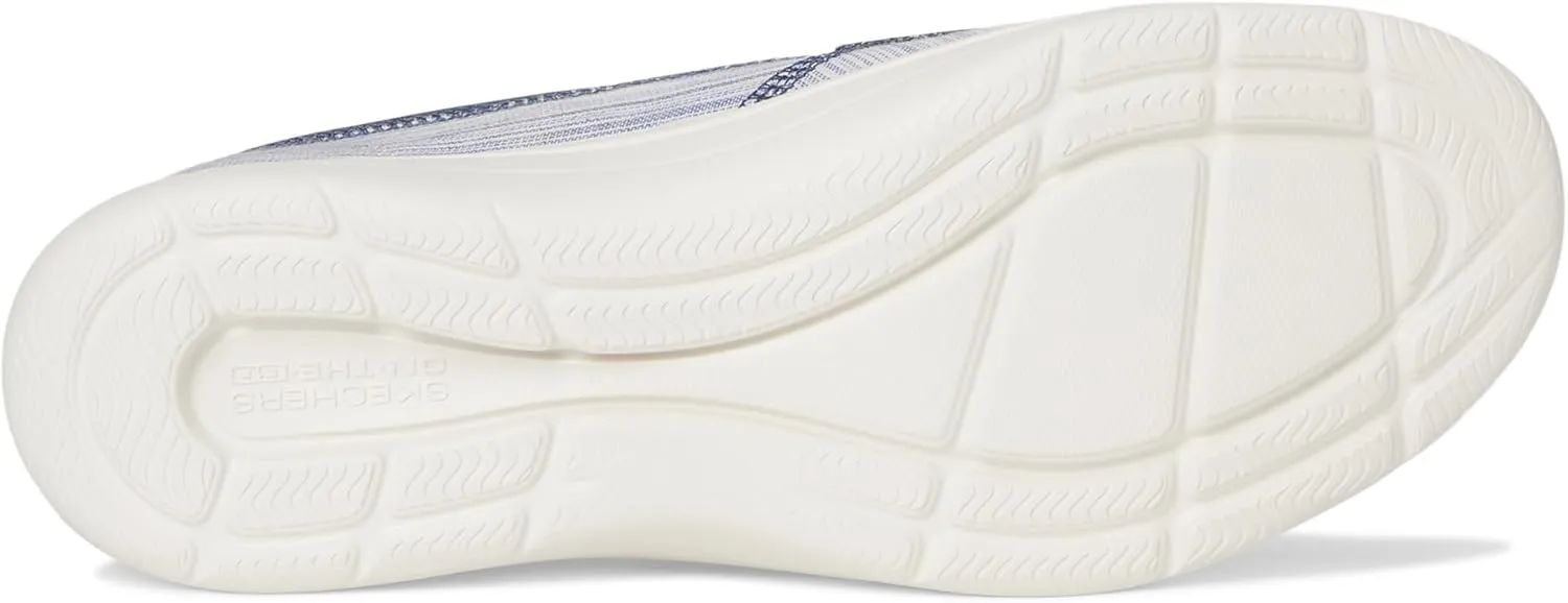 Skechers Women's Striped Canvas Boat Shoe