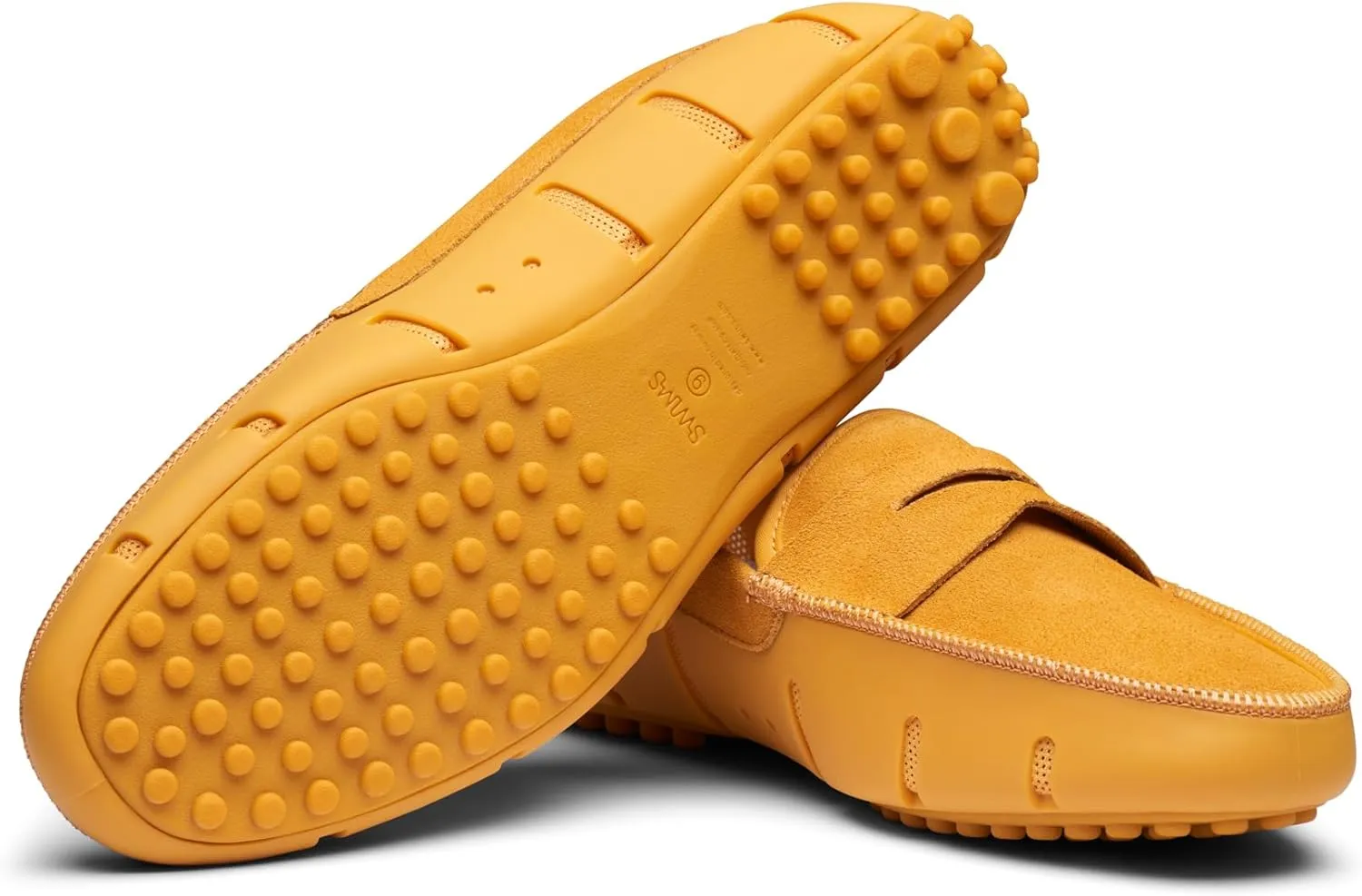 SWIMS Men's Penny Loafers Slip-On Moccasins Classic Boat/Deck Shoes for Men