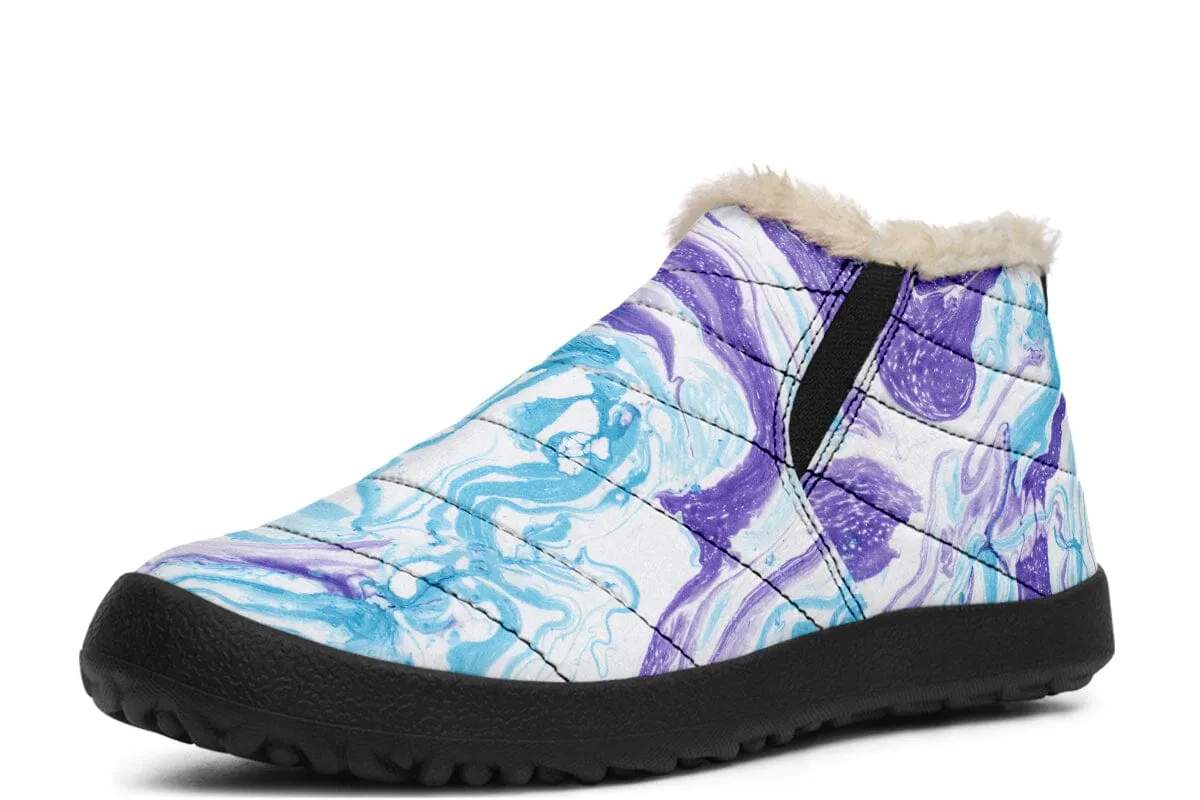 Swirls Winter Slippers
