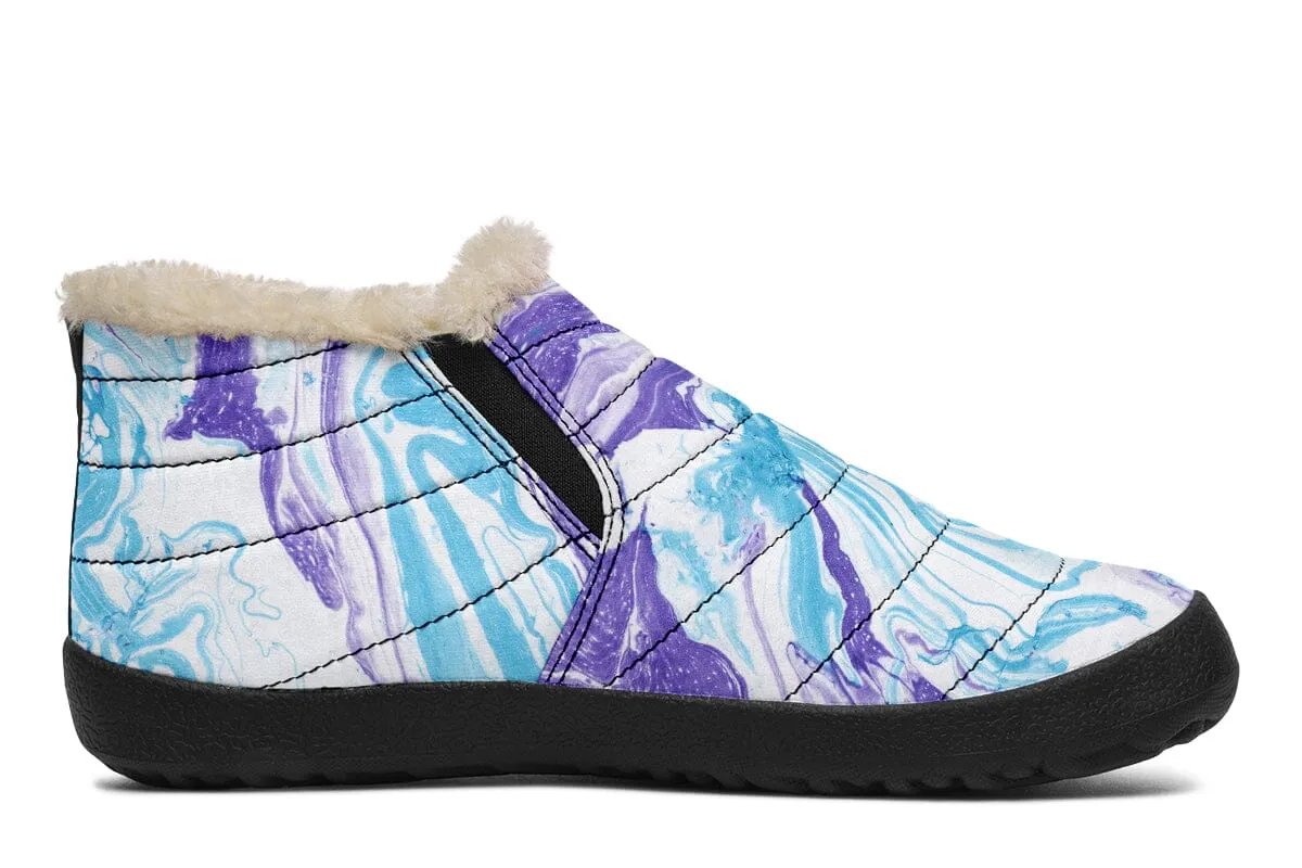 Swirls Winter Slippers
