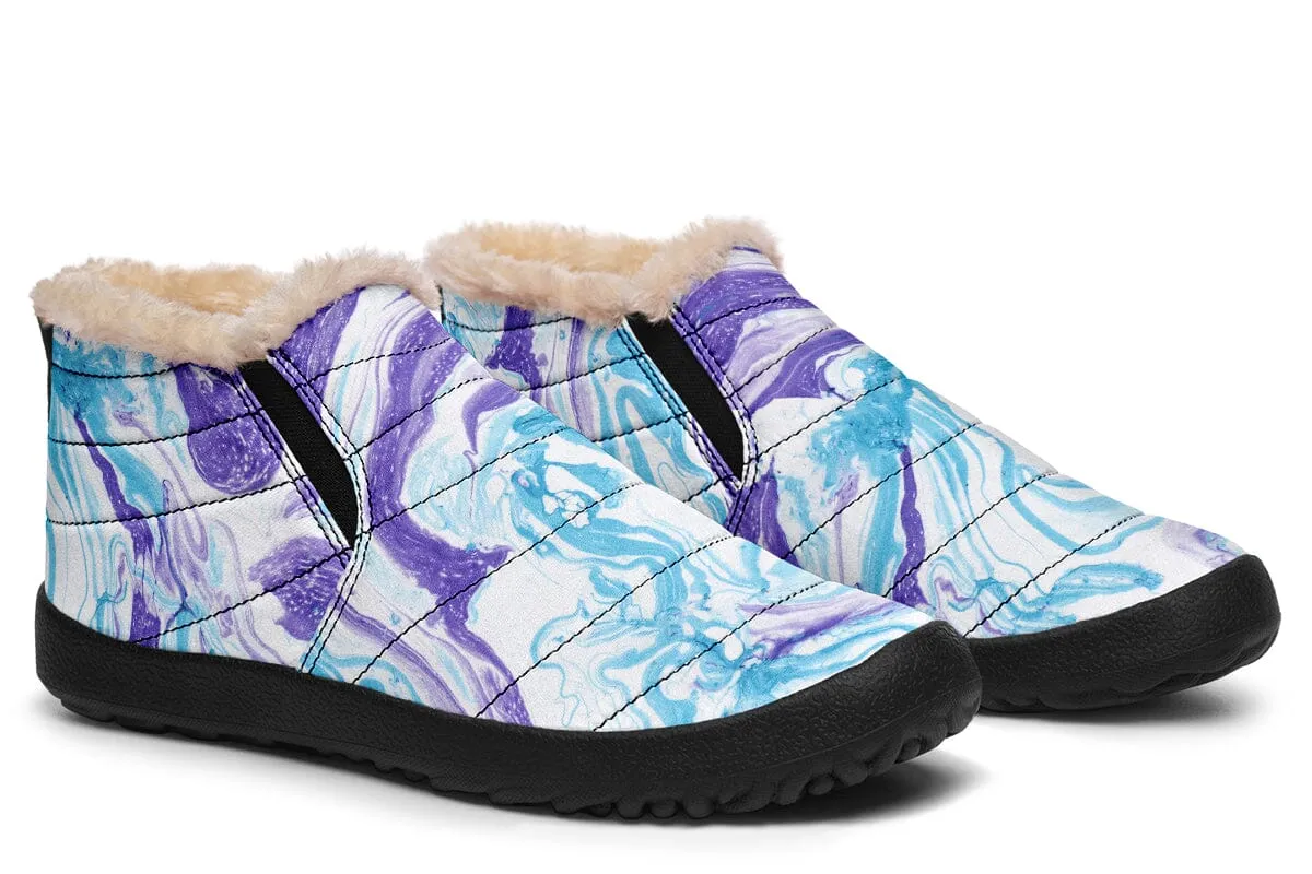Swirls Winter Slippers