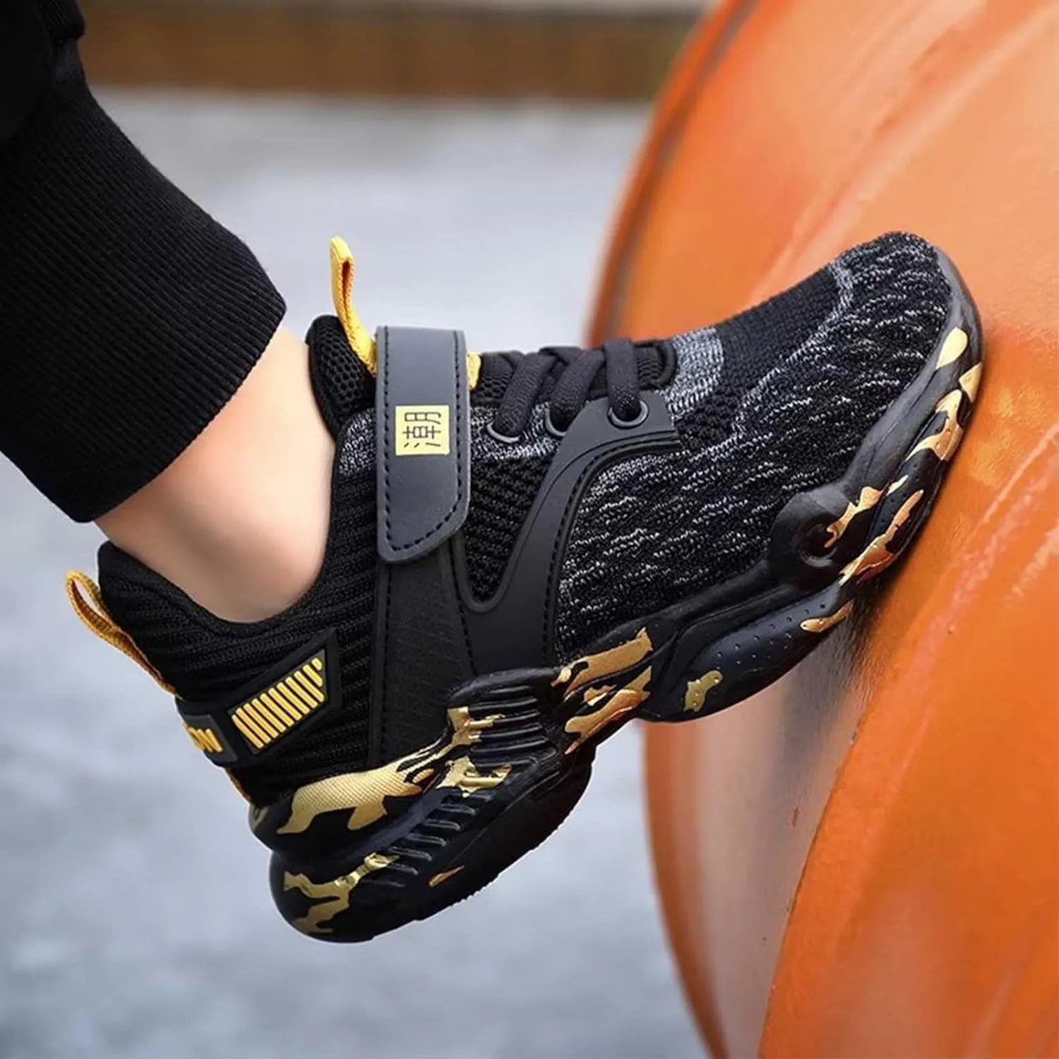 Tennis Shoes Boys Kids Basketball Shoes Girls Lightweight Athletic Running Shoes Breathable School Sports Shoes Sneakers