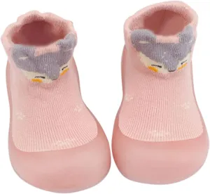 Toddler Boy Shoes,Baby Sock Shoes Newborn Boys Girls First Walking Shoes Indoor Animals Cute Casual Elastic 0-4 Years