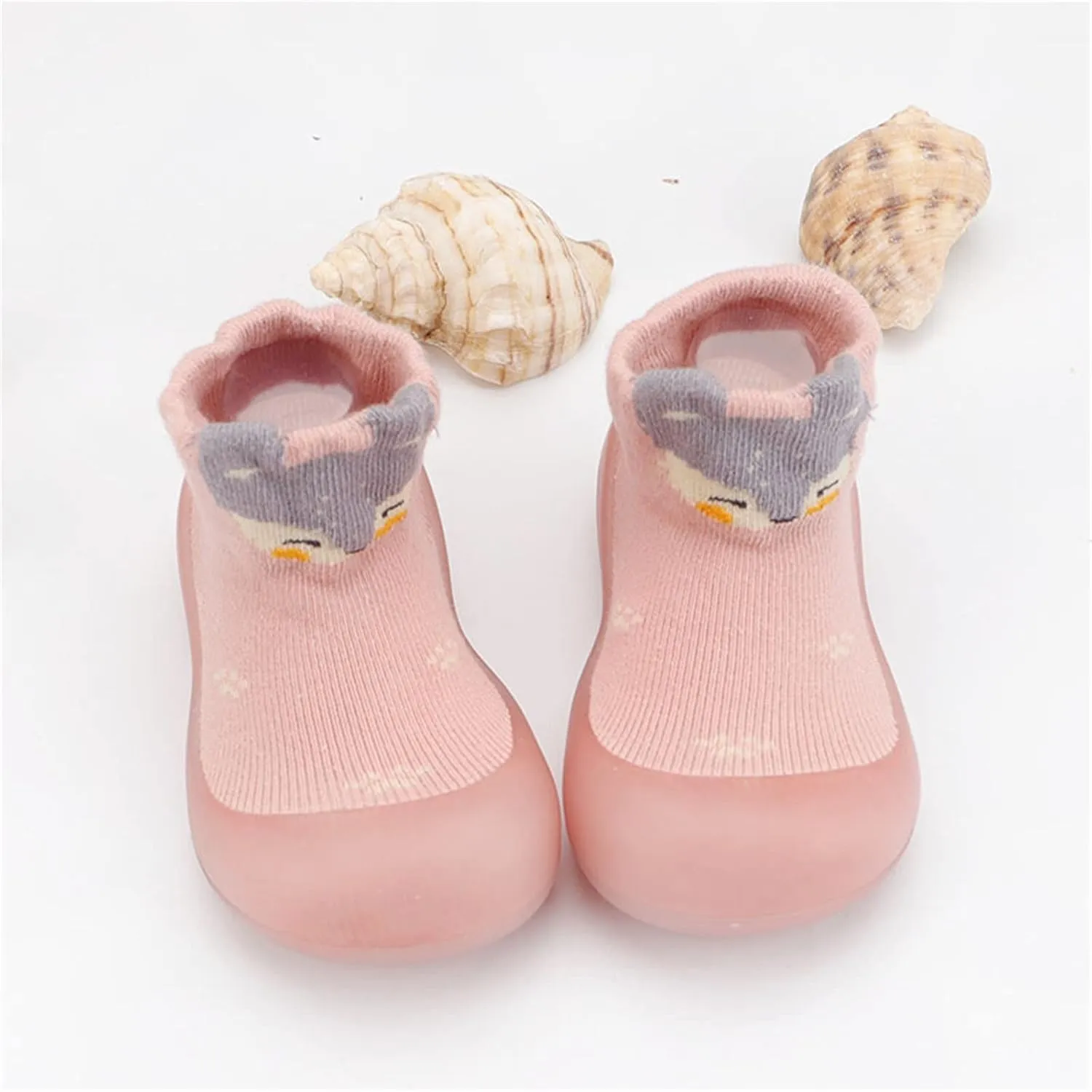 Toddler Boy Shoes,Baby Sock Shoes Newborn Boys Girls First Walking Shoes Indoor Animals Cute Casual Elastic 0-4 Years