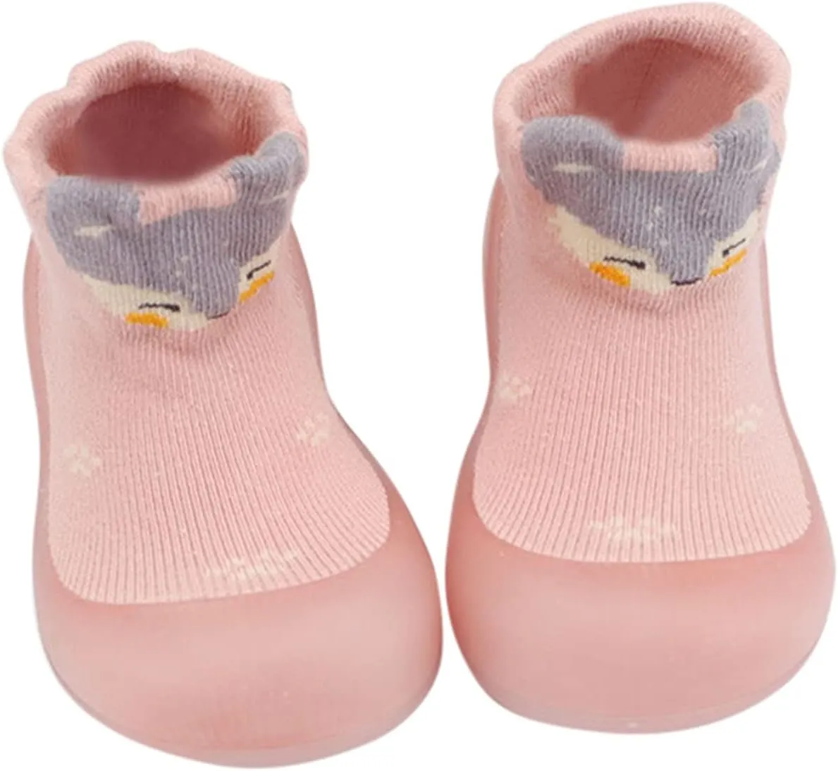 Toddler Boy Shoes,Baby Sock Shoes Newborn Boys Girls First Walking Shoes Indoor Animals Cute Casual Elastic 0-4 Years