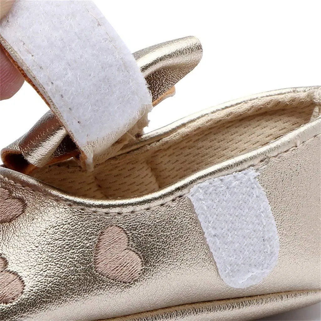 Toddler Girl Dress Shoes Shoes Toddler Baby Girls Soft Toddler Princess Walk Bow First Cute Kid Leather Baby White Shoes
