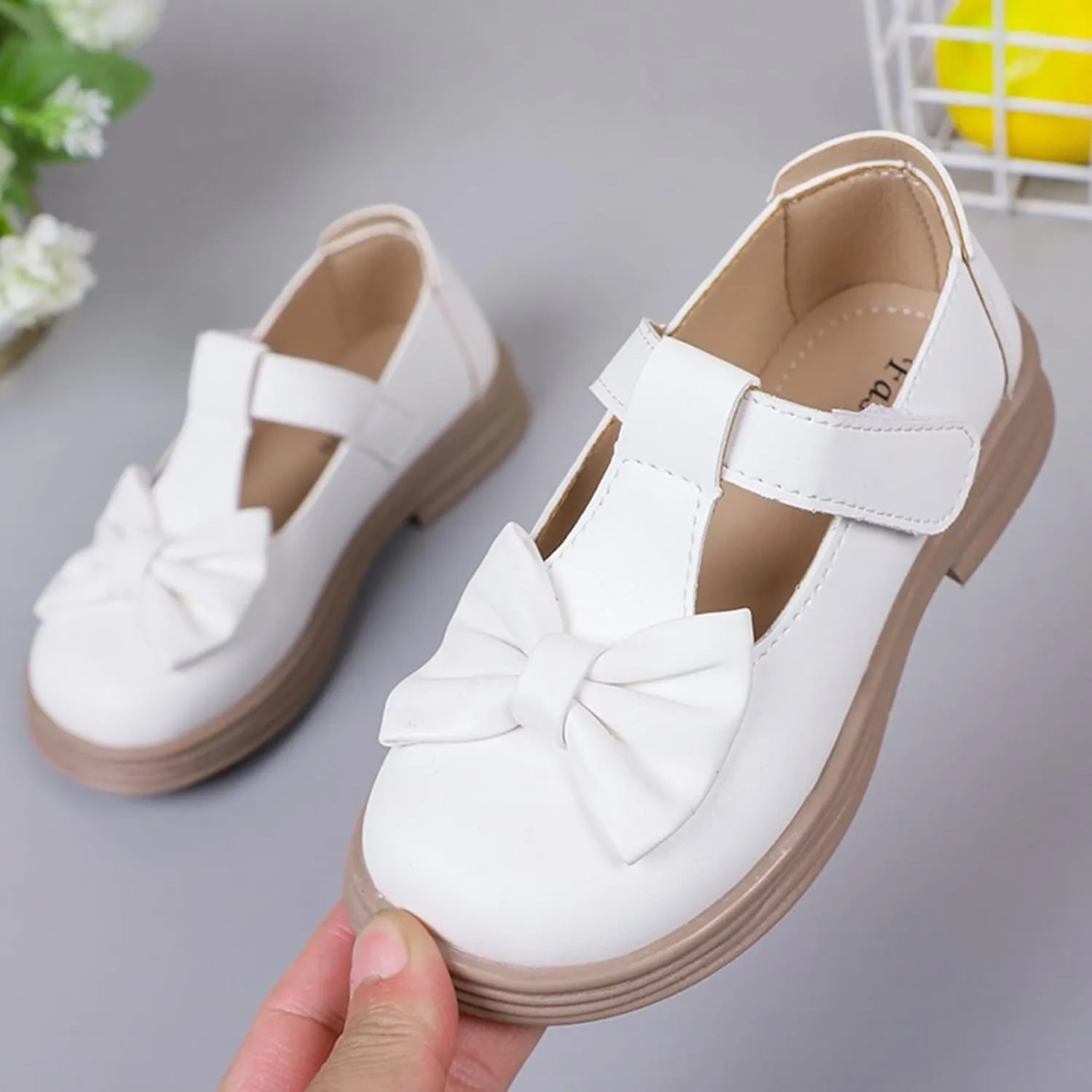 Toddler Girl Mary Jane Dress Loafers Shoes Kids Platform Uniform Shoes School Oxford Flat?? for Part?? Wedding Shoes
