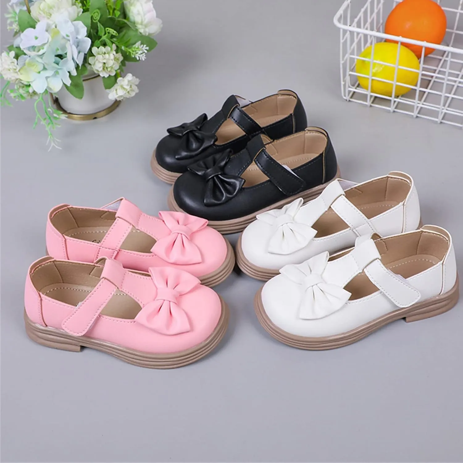 Toddler Girl Mary Jane Dress Loafers Shoes Kids Platform Uniform Shoes School Oxford Flat?? for Part?? Wedding Shoes