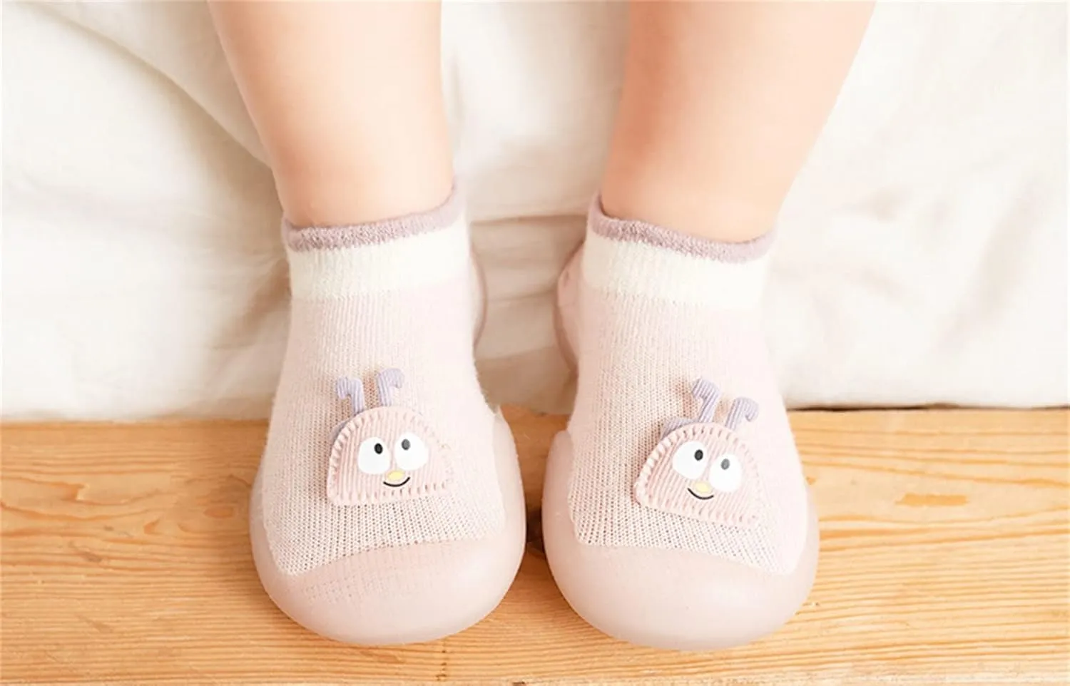 Toddler Kids Infant Newborn Baby Boys Girls Shoes First Walkers Cute Cartoon Girls Soccer Cleats (Pink, 6-12 Months)