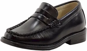 Toddler Penny Classic Black School Uniform Loafers Shoes Sz: 6T