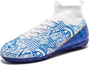 Unisex-Adult Mens Indoor Soccer Shoes Women