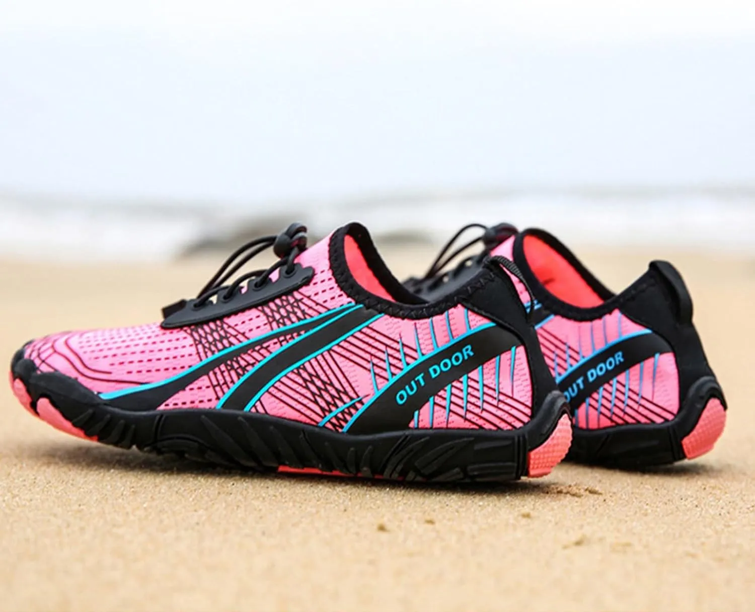 Water Shoes for Swimming Beach Pool Barefoot Quick Dry Aqua Socks Women Men Outdoor Sports Hiking Surf Yoga Exercise Lightweight Shoes