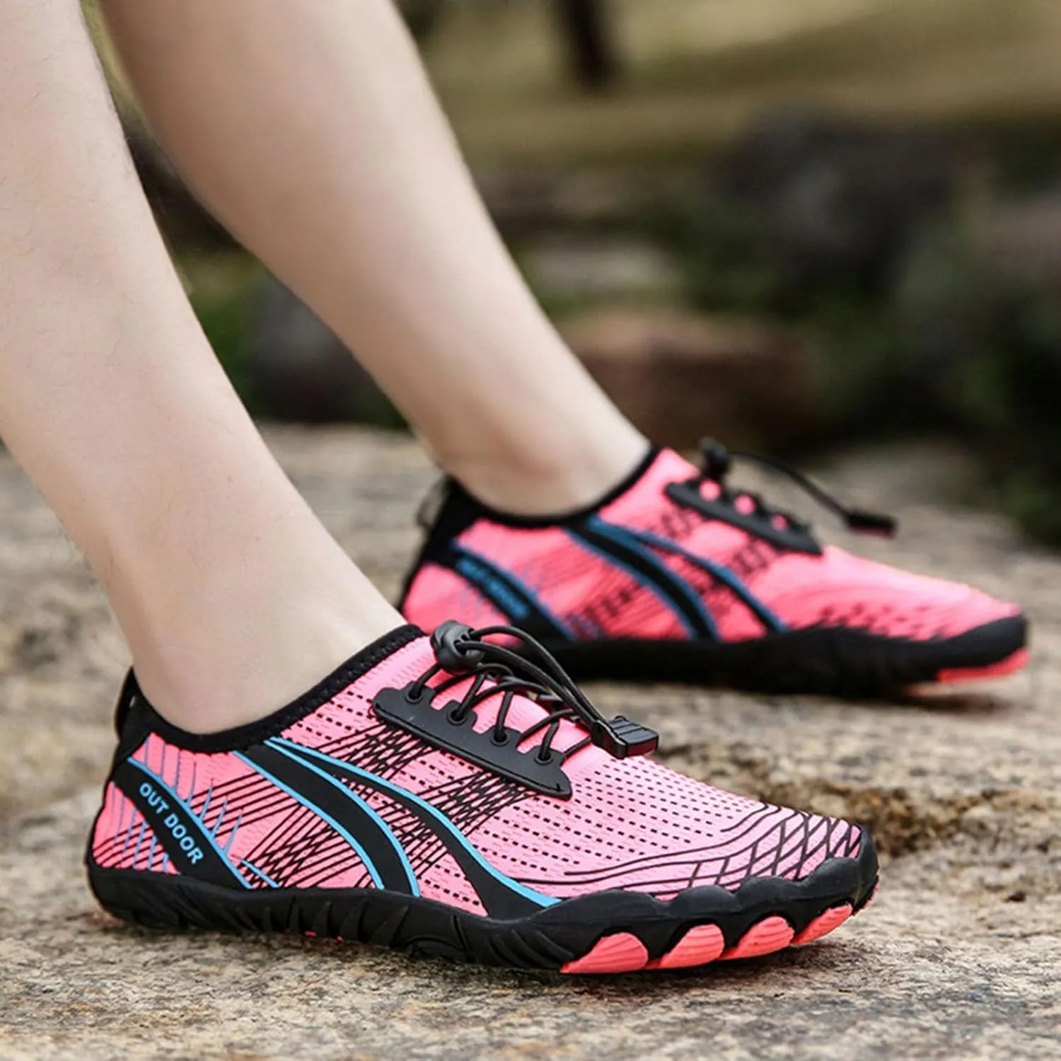 Water Shoes for Swimming Beach Pool Barefoot Quick Dry Aqua Socks Women Men Outdoor Sports Hiking Surf Yoga Exercise Lightweight Shoes