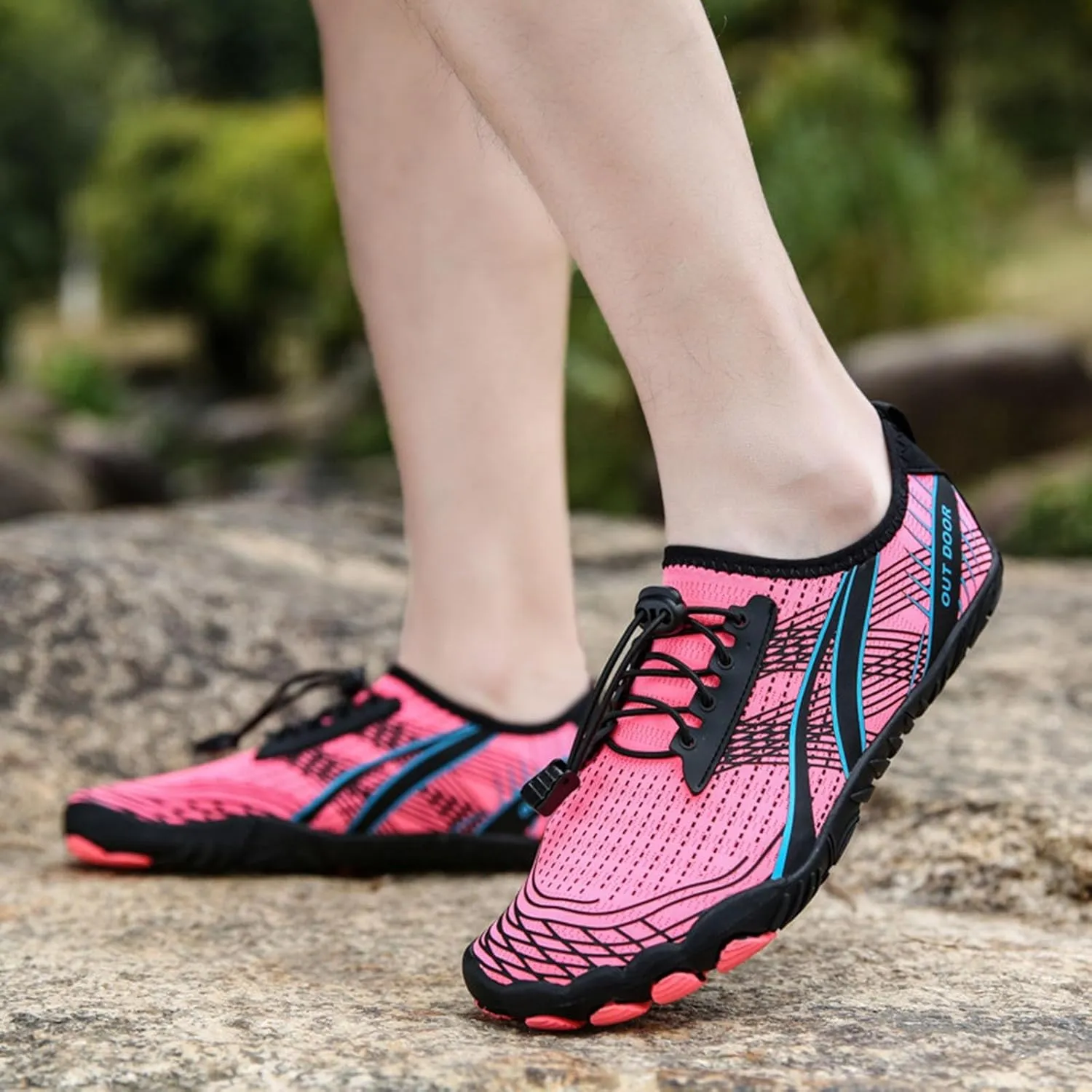 Water Shoes for Swimming Beach Pool Barefoot Quick Dry Aqua Socks Women Men Outdoor Sports Hiking Surf Yoga Exercise Lightweight Shoes