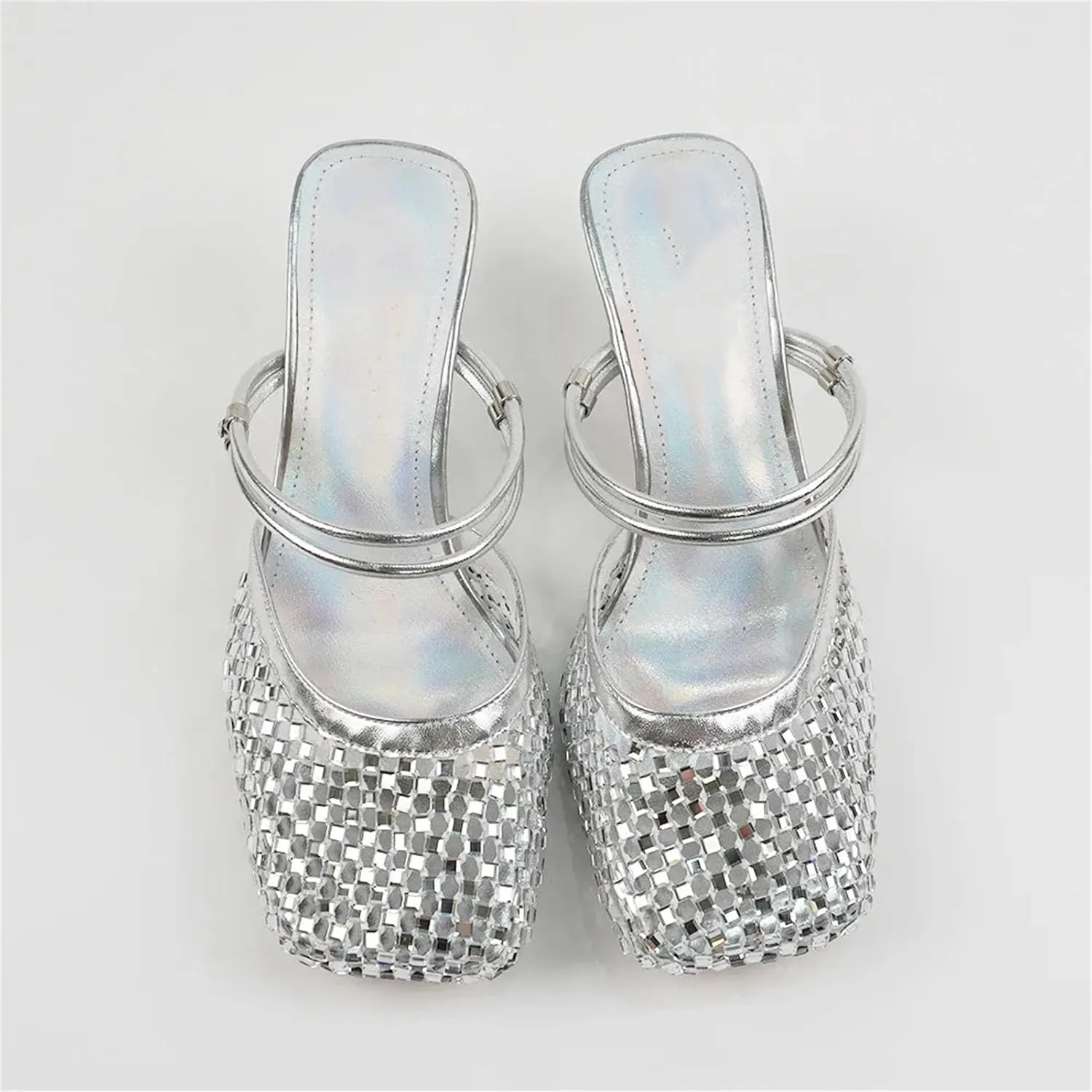 Women's Gladiator Sandals - Open Toe Platform, Summer Casual Throwback-Inspired Shoes
