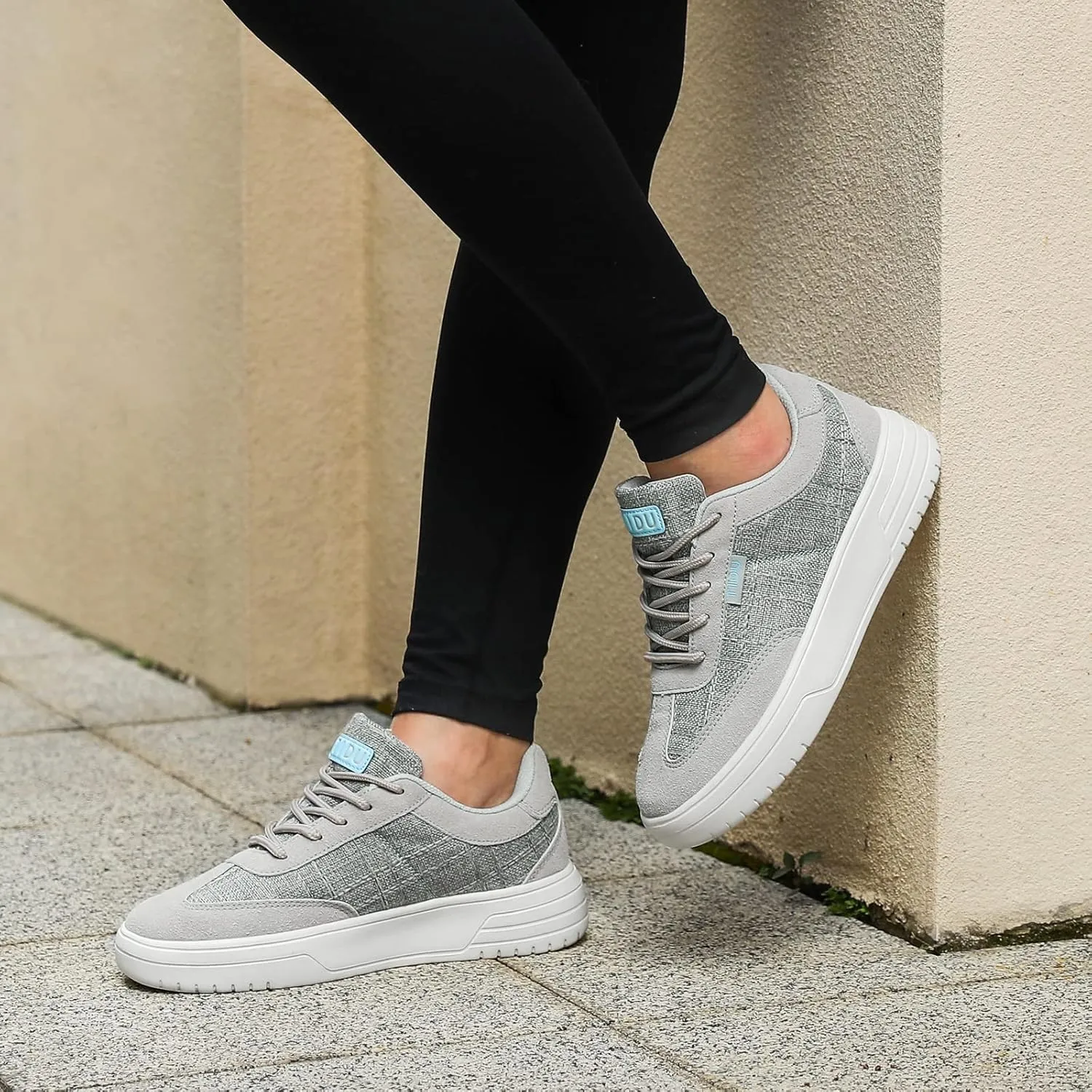 Women's Orthopedic Walking Shoes with Arch Support Comfortable Canvas Fashion Sneakers for Plantar Fasciitis Flat Feet Pain Relief