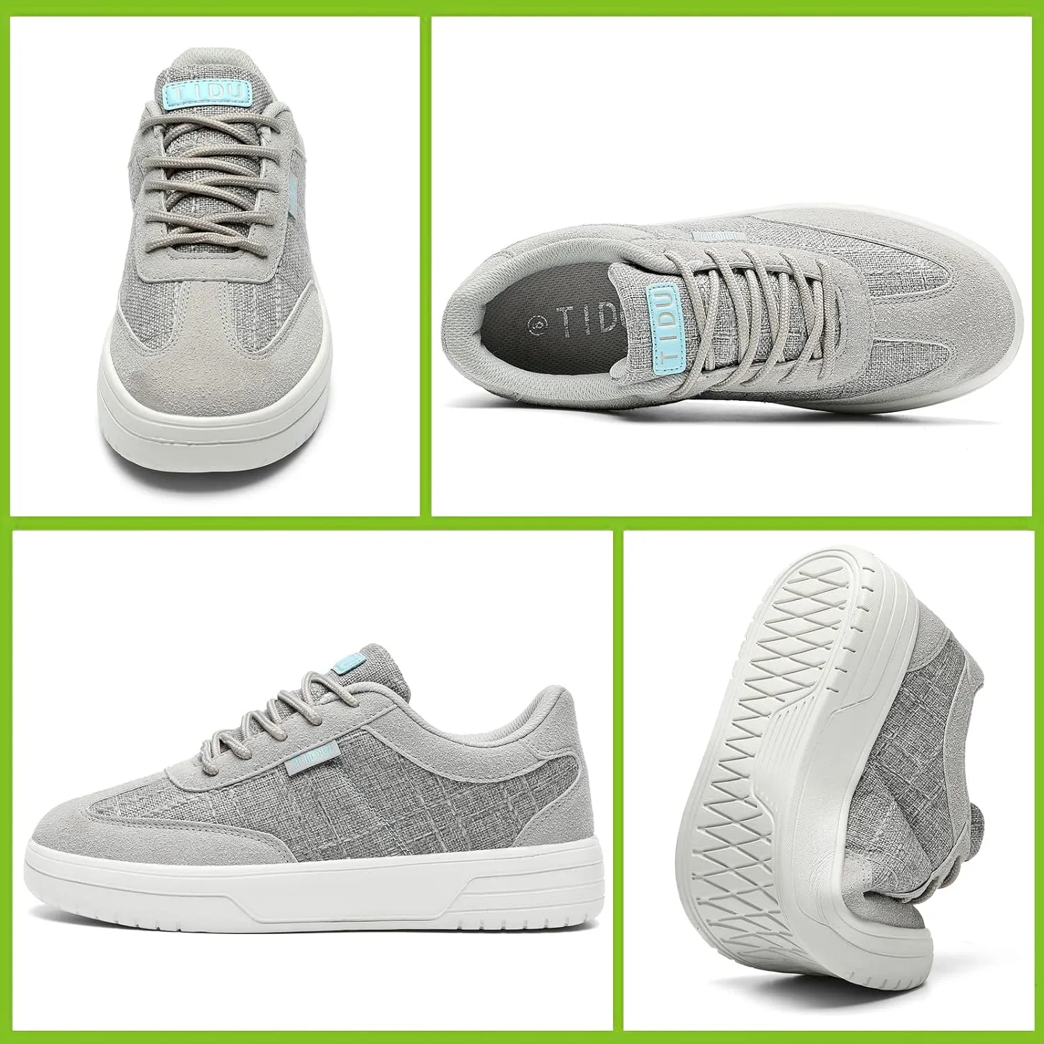 Women's Orthopedic Walking Shoes with Arch Support Comfortable Canvas Fashion Sneakers for Plantar Fasciitis Flat Feet Pain Relief