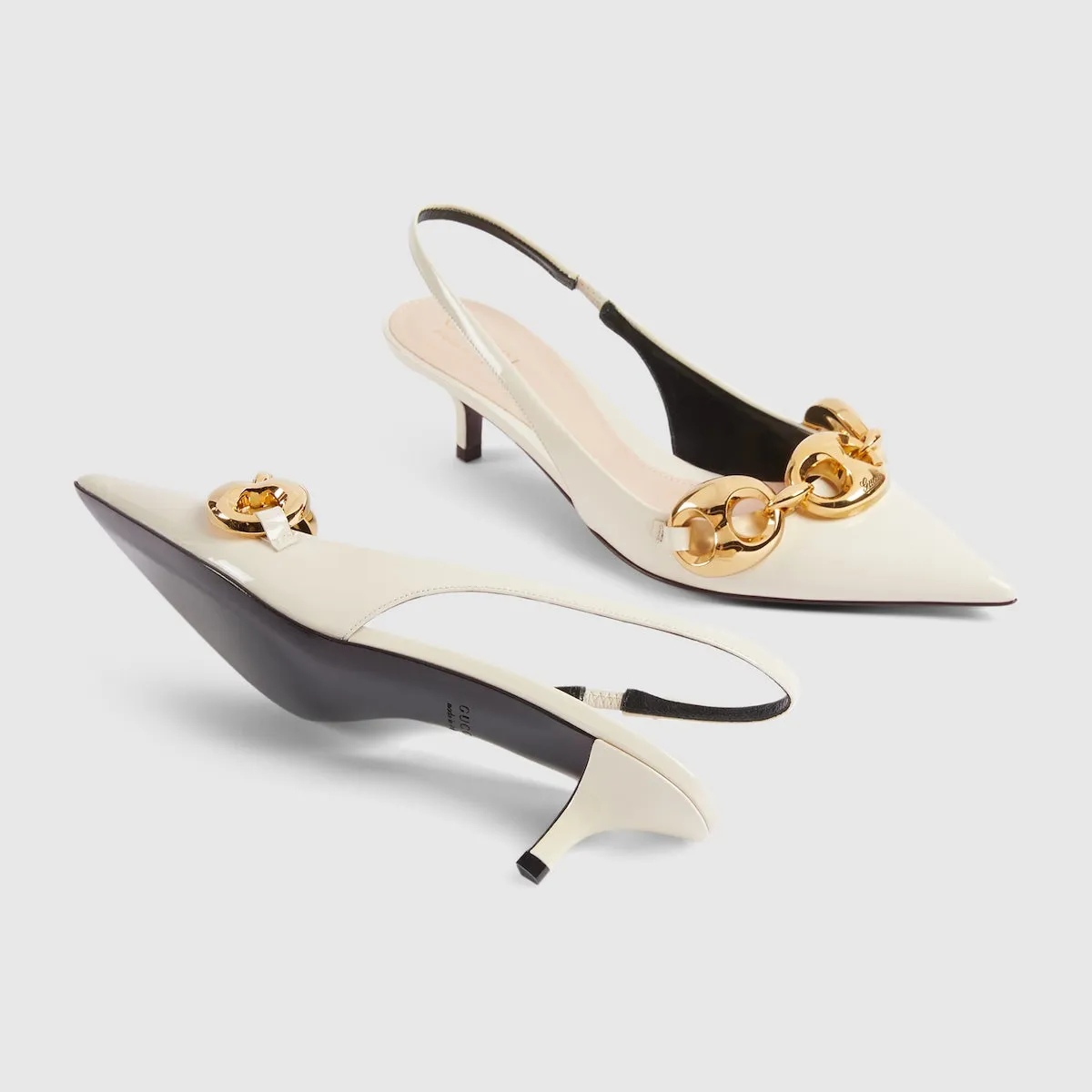 Women's slingback with Marina chain